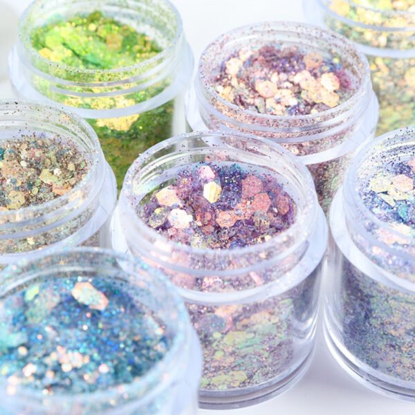 Chunky Nail Art Glitter - Image 6