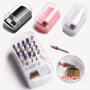 Efficiently Organize Your Tools with the Nail Art Drill Bit Storage Box