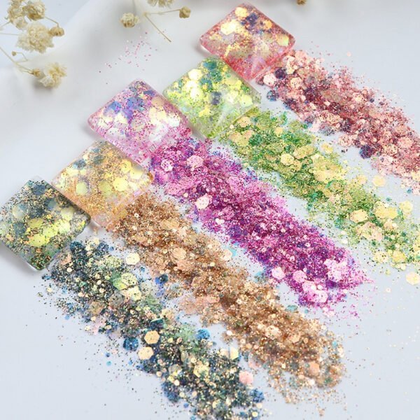 Chunky Nail Art Glitter - Image 2