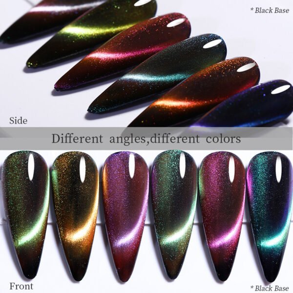 9D Cat Eye Magnetic Powder for Nails - Image 6