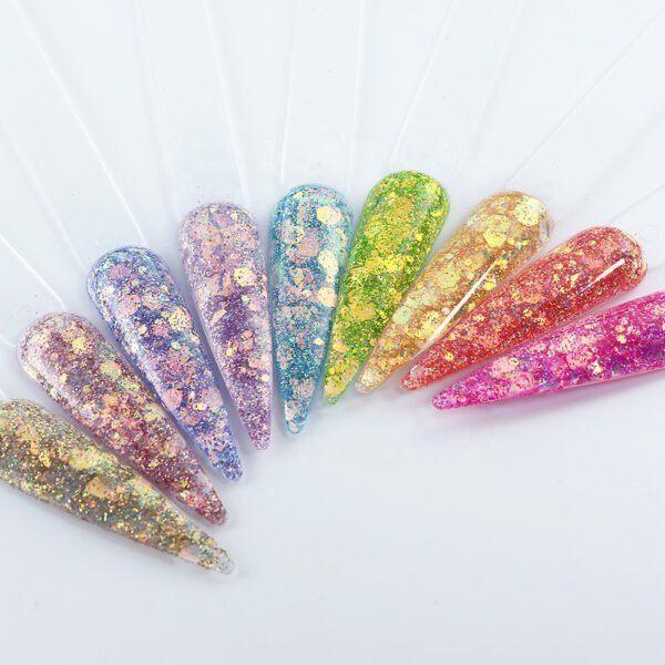 Chunky Nail Art Glitter - Image 3