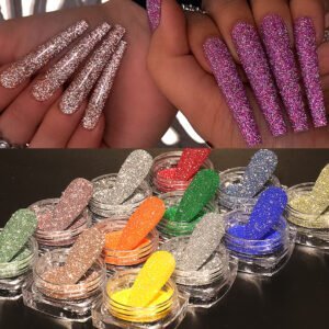Reflective Flashy Nail Glitter Powder