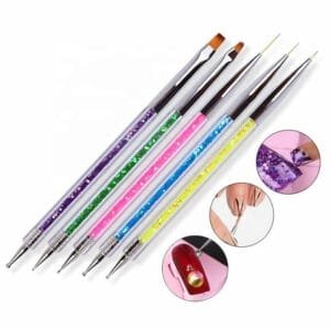 Nails Brushes With Dotting Tools 5Pcs/Sets