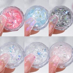 Chameleon Cloud Brocade Flakes Glitter Powder
