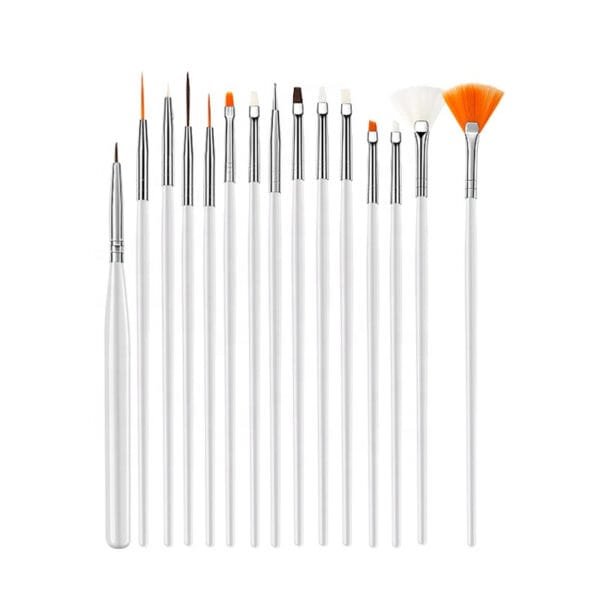 Nail Art Brush 15Pcs/Sets - Image 3