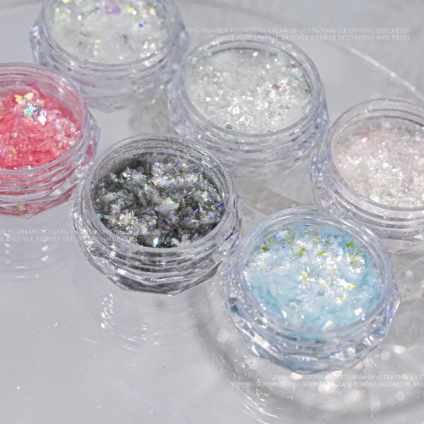 Chameleon Cloud Brocade Flakes Glitter Powder - Image 4