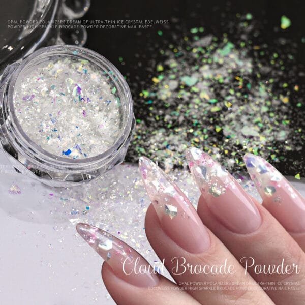 Chameleon Cloud Brocade Flakes Glitter Powder - Image 6