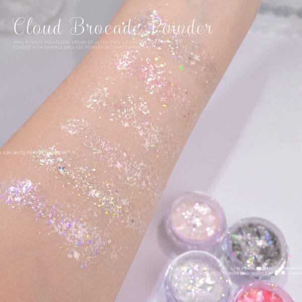 Chameleon Cloud Brocade Flakes Glitter Powder - Image 5